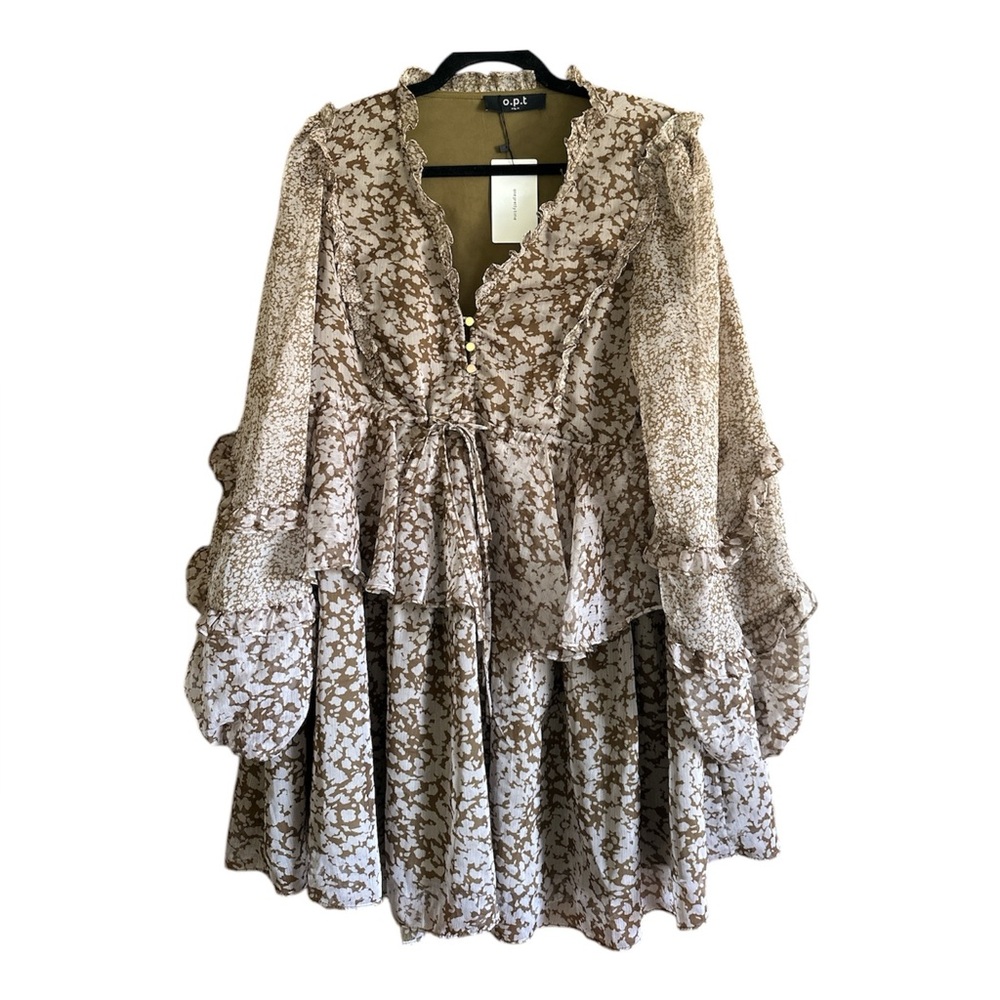 NWT Floral Mini Dress, Size L